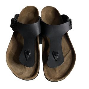 Birkenstock Gizeh Birko Women's Black Sandal